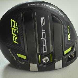 LEFT HANDED Cobra Radspeed Big Tour 3-14.5* Fairway Wood X Stiff Graphite 191340