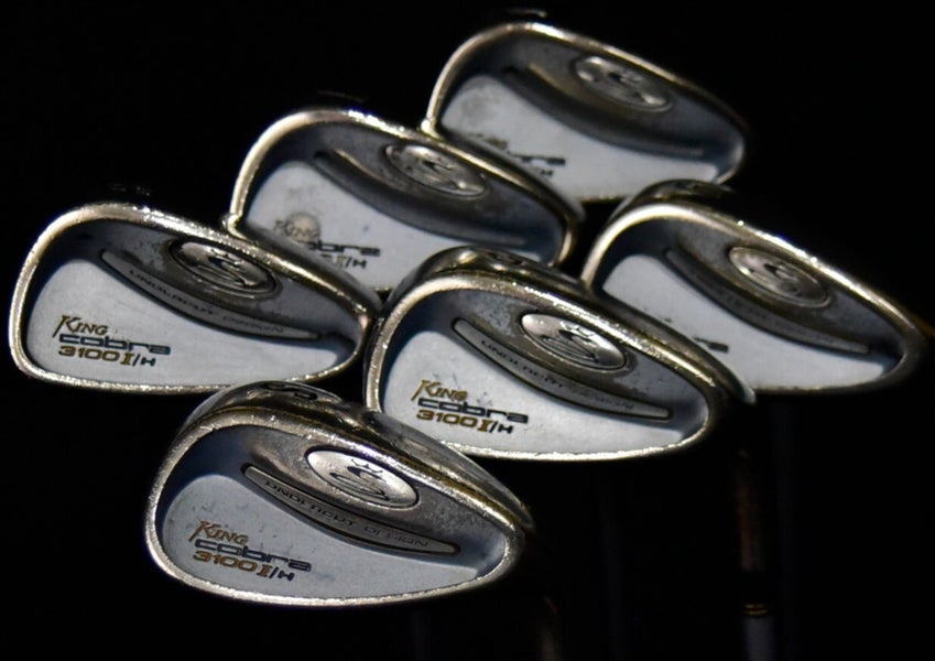 KING COBRA 3100I/H IRON SET 6- 9 SW PW SHAFT: LADIES LENGTH: (6) 36 IN RH