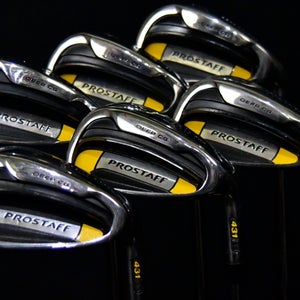 WILSON PROSTAFF 5-9 PW IRON SET SHAFT: REGULAR LENGTH: (6) 37.5 IN RH