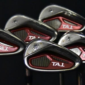 TOMMY ARMOUR TA1 IRON SET 6-9 PW SHAFT: REGULAR LENGTH: (6) 38 IN RH