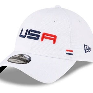 NEW Men's New Era White 2023 Ryder Cup Practice Rounds 9TWENTY Adjustable Golf