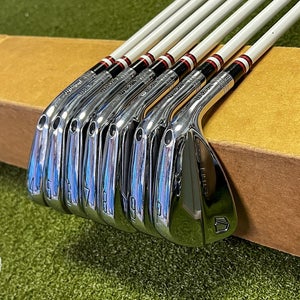 Right Handed Wilson Staff Model Irons 4-PW Custom Series X Stiff Steel Golf Set