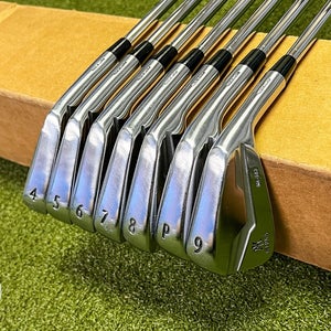 Used RH Miura MC-502 Forged Irons 4-PW TI X100 X-Stiff Flex Steel Golf Club Set