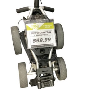 Used Sun Mountain FOUR WHEEL Golf Cart 4 Wheel 11347-S000249576