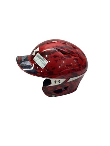 Used Under Armour YOUTH Batting Helmet No Mask Red One Size 11347-S000249505