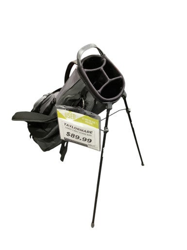 Used Taylormade CABOT 4 WAY STAND BAG Mens Stand Bag Grey 11347-S000249462