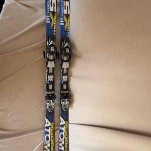 Unisex 140 cm Atomic 8XS Supercross Skis With Bindings (Used)