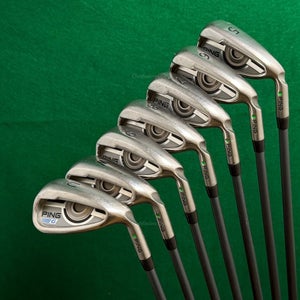 Ping G Series Green Dot 5-UW Iron Set Ping CFS 70 Graphite Regular