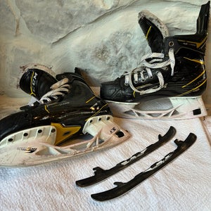 CCM Super Tacks AS3 Pro Hockey Skates Regular Width Size 5 (Used)