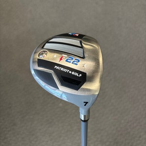 Used PATRIOT GOLF F22 Mens Fairway Wood RH 7 Wood 11858-S000076780