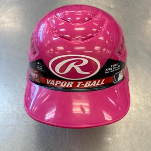 Used Rawlings VAPOR Batting Helmet No Mask Pink SM 11339-S000190919