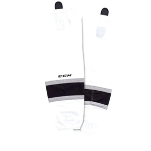 Brand New - Los Angeles Kings Away CCM Quicklite 8000 Hockey Socks - Intermediate