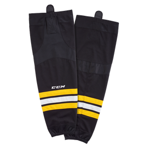Brand New - Boston Bruins Home CCM Quicklite 8000 Hockey Socks - Intermediate