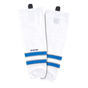 Brand New - Winnipeg Jets Away CCM Quicklite 8000 Hockey Socks - Intermediate
