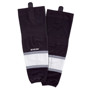 Brand New - Los Angeles Kings Home CCM Quicklite 8000 Hockey Socks - Junior