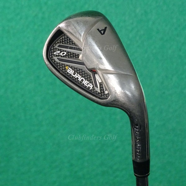 TaylorMade Burner 2.0 High Polish AW Approach Wedge Factory 85 Steel Stiff