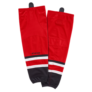 Brand New - Carolina Hurricanes Home CCM Quicklite 8000 Hockey Socks - Junior