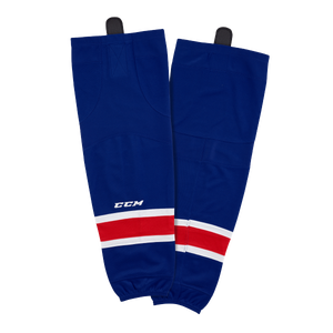 Brand New - New York Rangers Home CCM Quicklite 8000 Hockey Socks - Senior