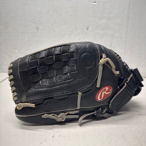 Used Rawlings SB40 BB/SB Glove LH Throw Black 14" 11835-S000195324