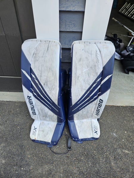 Intermediate Large Bauer Vapor 3X Goalie Leg Pads (Used)