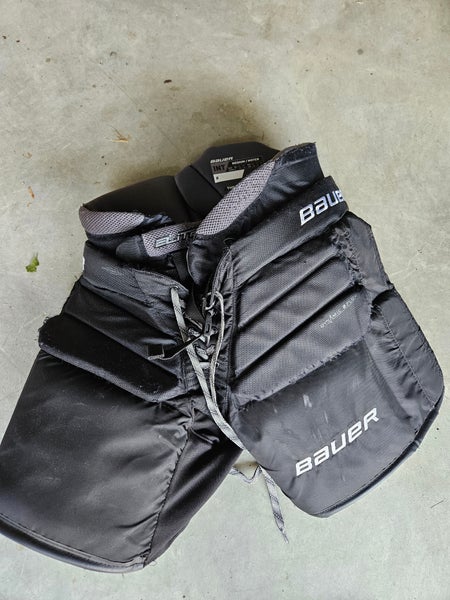 Intermediate Medium Bauer Elite Hockey Goalie Pants (Used)