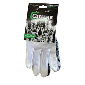 Used Cutters GAME DAY FB Gloves White L/XL 11760-S000077580