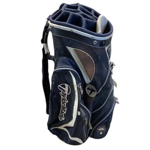 Used Taylormade CART BAG Mens Cart Bag Navy Blue 11760-S000077564