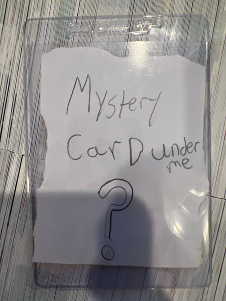 LOT OF HOCKEY CARDS WITH EXOTIC MYSTERY CARD.
