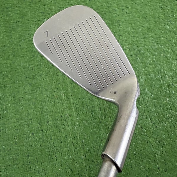 Ping i15 Black Dot 7 Iron AWT Stiff Flex Left Handed 36.75