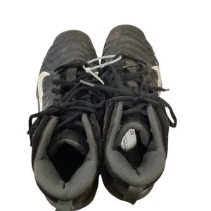 Used Nike ALPHA BASEBALL CLEATS BB/SB Cleats Black Junior 03.5 11884-S000047485