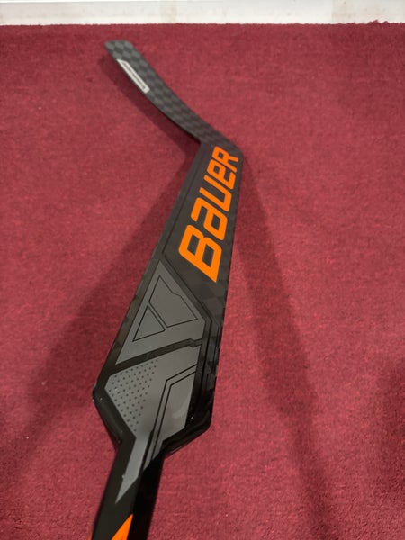 Bauer Shadow Item#LHSD1 & Bauer Mach P31 25 Inch Paddle Pro Stock Goalie Stick Item#RT30