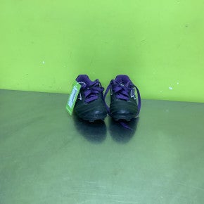 Used Lotto STRIKER Soccer Cleats Black And Purple Youth 13.0 11686-S000044255