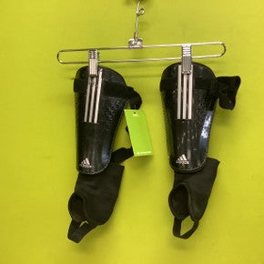 Used Adidas Soccer Shin Guards Junior Black MD 11686-S000044249
