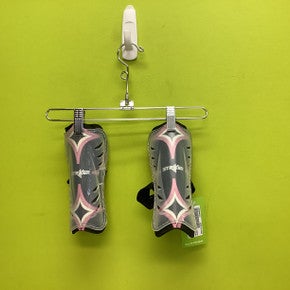 Used Soccer Shin Guards Junior White MD 11686-S000044203