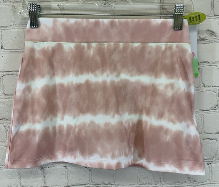 Girl's YPT17120F22 Tennis Print Knit Moisture Wicking Skort Pink Wave M Medium