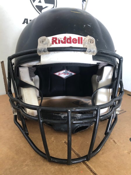 USED RIDDELL SPEED ADULT HELMET - MEDIUM - FLAT BLACK