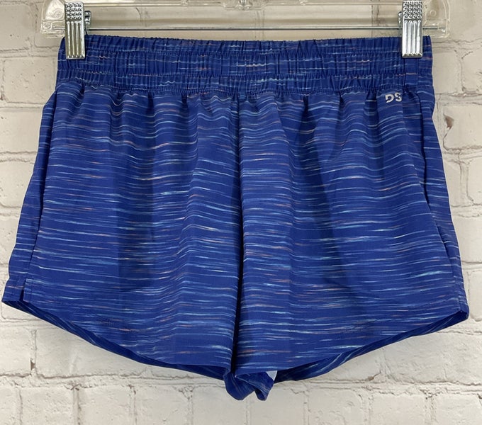 Girls DAG14108PRT Lightweight Stretch Stride Shorts Violet Blaze Spacedye Medium