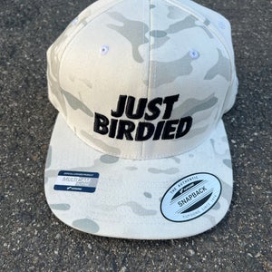 NEW Just Birdied Green Goat SnapBack Hat