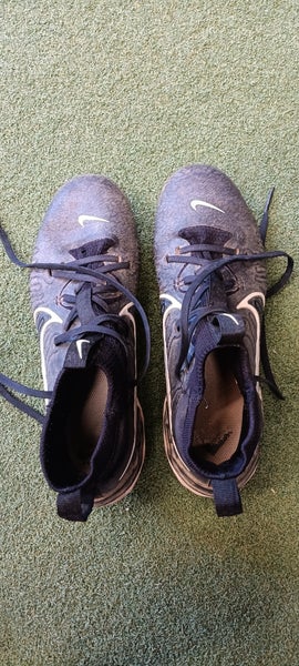 Black Men's Size M 7.0 (W 8.0) Nike Haurache High Top Metal (Used)