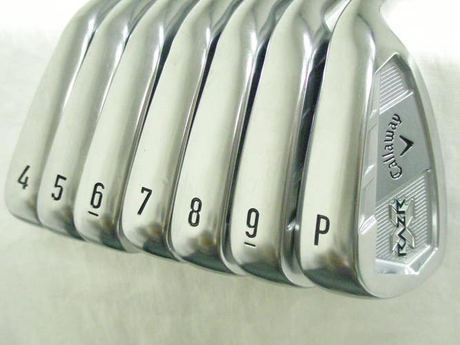 Callaway Razr X Forged Irons Set 4-PW (Steel Project X 5.0) Golf Clubs
