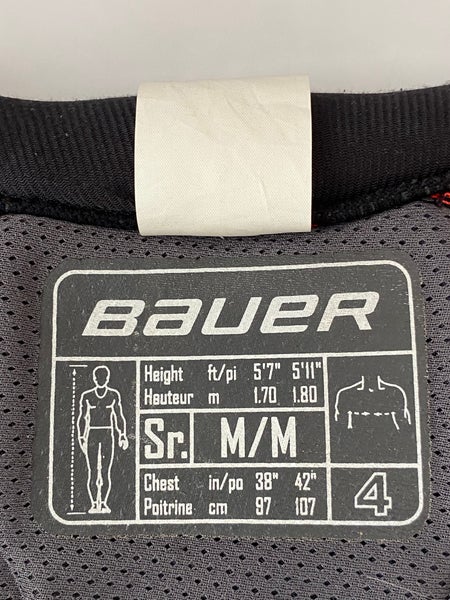 Senior Bauer Vapor 1X Hockey Shoulder Pads Medium
