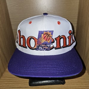 NEW Vintage Phoenix Suns 1990s NBA Sports Wrap Around Logo 7 Hat Cap Snapback