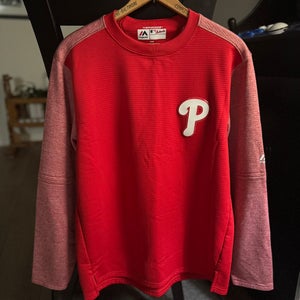 Majestic Shirt Philadelphia Phillies Thermal Long Sleeve Shirt - Men’s medium