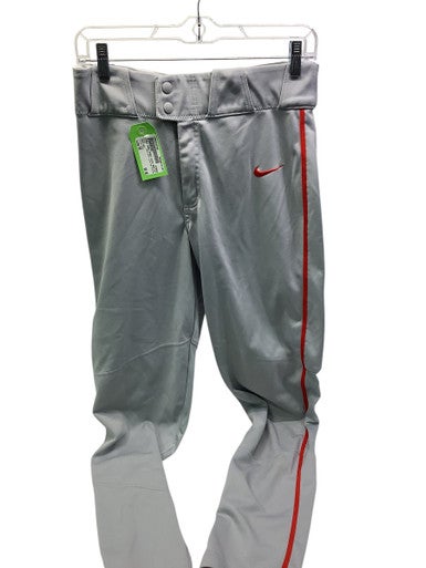 Used Nike GRAY PANT WITH RED STRIPE BB/SB Pant Mens Grey SM 11347-S000249708