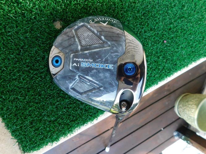 Callaway PARADYM Ai SMOKE Triple Diamond 10.5* Driver w/ DENALI 60g 6.0 Stiff