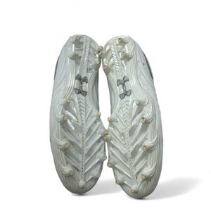 Used Under Armour NITRO Adult FB Cleats White Senior 9.5 11863-S000022553