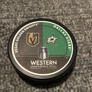 Dallas Stars vs Vegas Golden Knights 2023 Western Conference Finals Hockey Puck