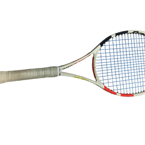 Used Babolat PURE STRIKE TEAM Adult Tennis Racquet White 4 1/4" 11613-S000162607