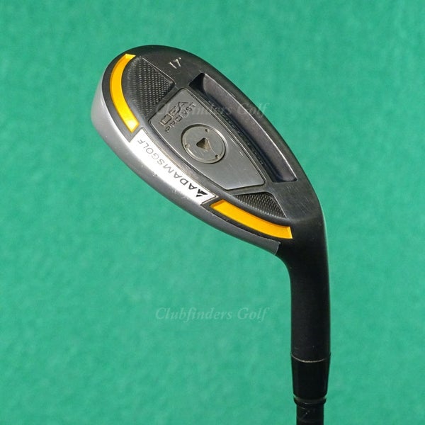Adams Golf Idea Pro VST 17 Hybrid Matrix Ozik hM3 Black Tie 85-S Graphite Stiff