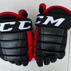 CCM HG97 Pro Stock 14" Hockey Gloves Blackhawks Black 30275